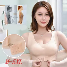 

Corset Bras Women Posture Corrector Big Size 5XL Fitness Vest Push Up Lingerie Underwear Shockproof Bralette Femem Clothes