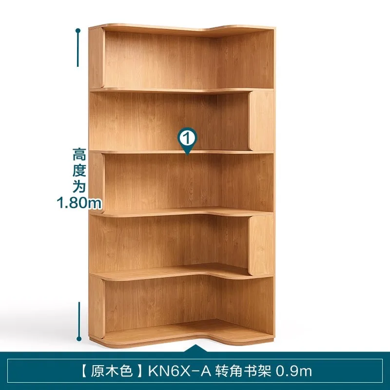 ~Corner bookcase Children's triamine board bookshelf Multi-layer wall storage cabinet Storage rack
