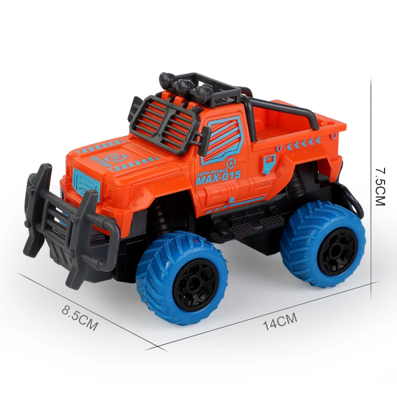 thumbnail image 1 of Coche de juguete con luz y control remoto de 4 vías para niños, diseño colorido, regalo para el día del niño, 1 of 5