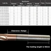 YZH 200mm Carbide Machine Reamer Extended HRC60 Coated Spiral Groove Tolerance H7 Harened Steel Metal Cutter CNC Turning Hole 5