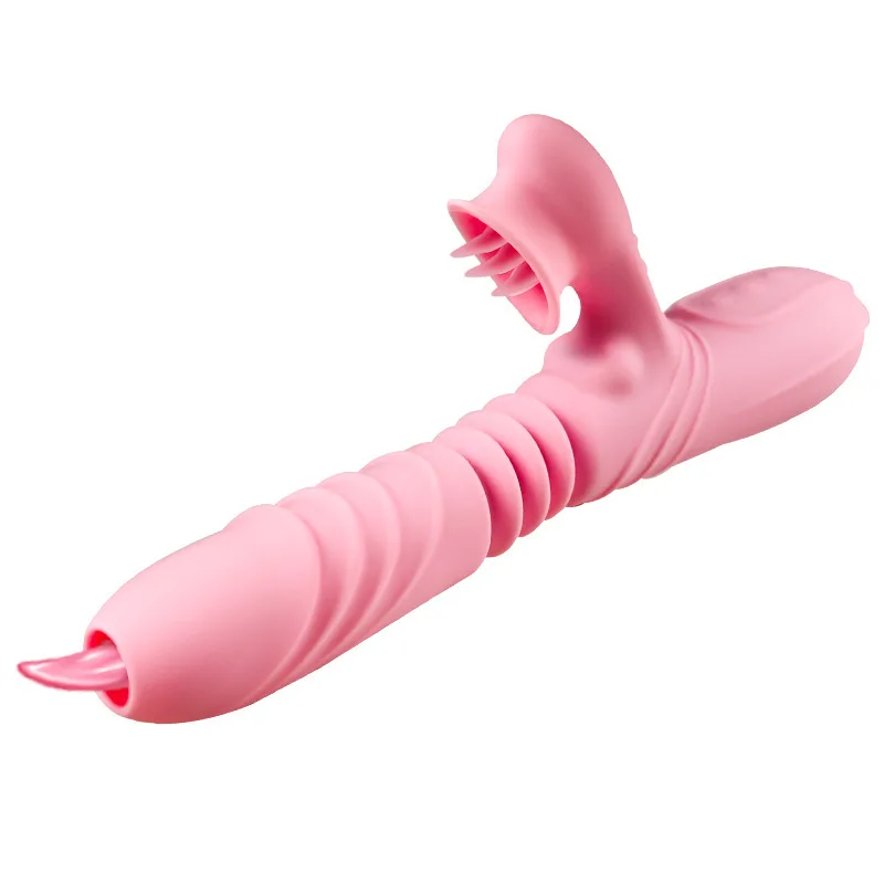 G-spot Vibrator With Tongue Simulation And Variable Frequencies_voghion.com