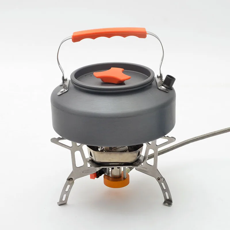 1.1/1.6L Outdoor Kettle Aluminum Alloy Pot Travel Pan Teapot Coffee Tableware Cookware for Hiking Camping Cookware Accessories camping cookware coffee kettle outdoor pot water kettle