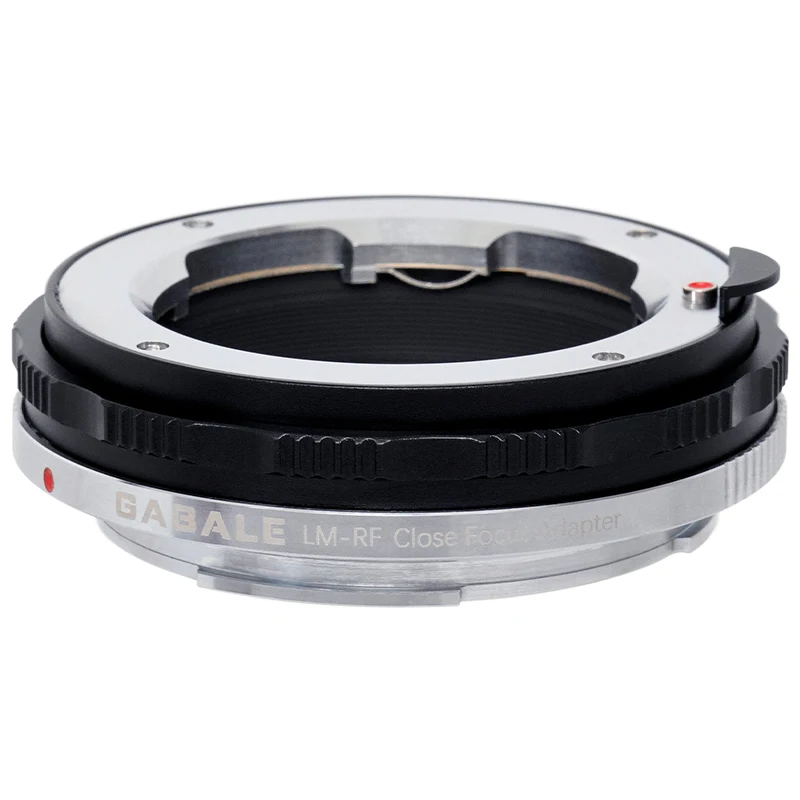 Gabale Lm-Rf Macro Lens Adapter Messa A Fuoco Manuale Per Leica M Zeiss Zm Voigtlander Vm Lens Per Fotocamere Canon Rf Mount R3/R5/R6/R8/R7