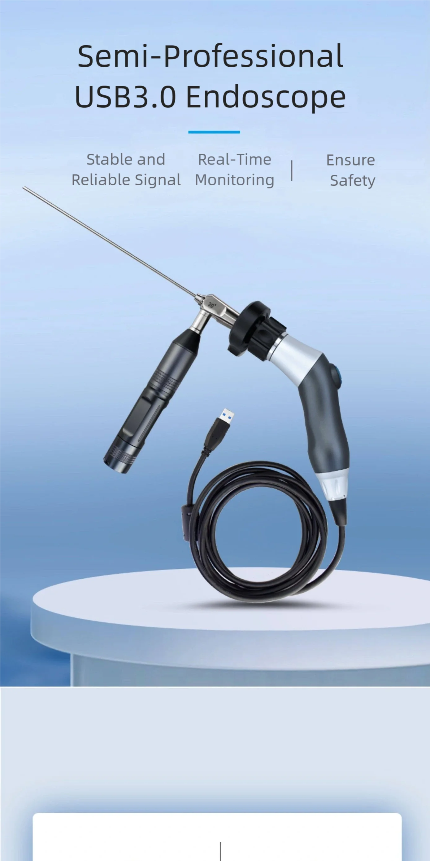 USB endoscope full HD configurations