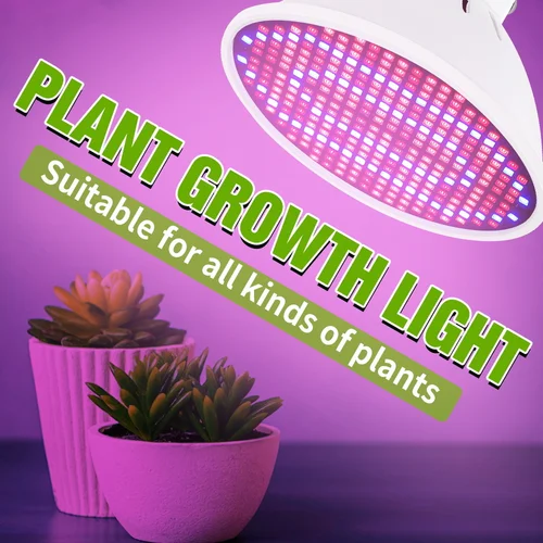 LED 수경 성장 조명, E27 LED 전구, 풀 스펙트럼, 220V UV 램프, 식물 꽃 묘목, 고품질 2