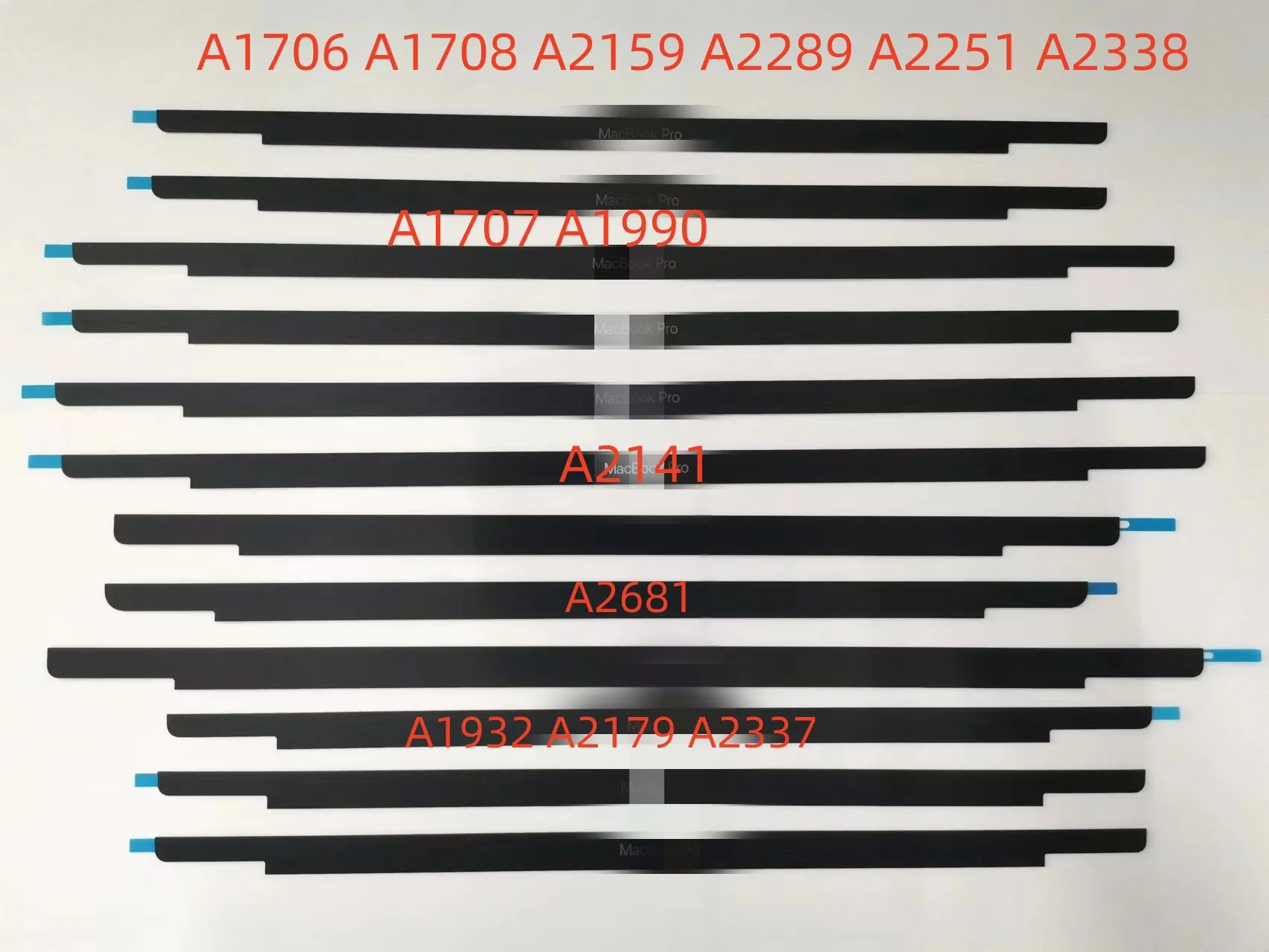 Capa de Exibição Frontal para Tela Lcd Logotipo de Vidro Moldura para Macbook Pro Air A1706 A1707 A1708 A1990 A2141 A1932 A2337 A2338 A2442