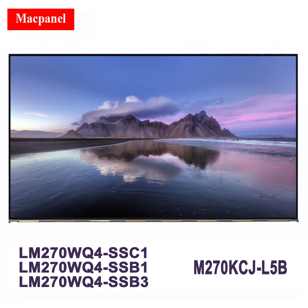 

New 27 INCH LCD panel model LM270WQ4 SSB3 LM270WQ4 SSB1 LM270WQ4 SSC1 SSE1 LM270WQ4 (SS)(B3) For Lenovo 520-27ICB / 520-27IKL NE