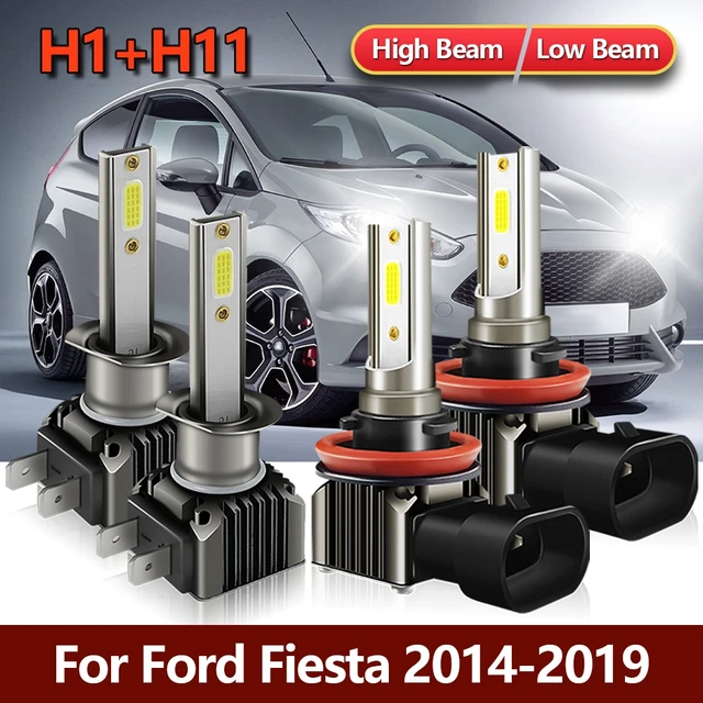 Bombillo Luces Led H7 Y H1 Ford Fiesta Max 2010