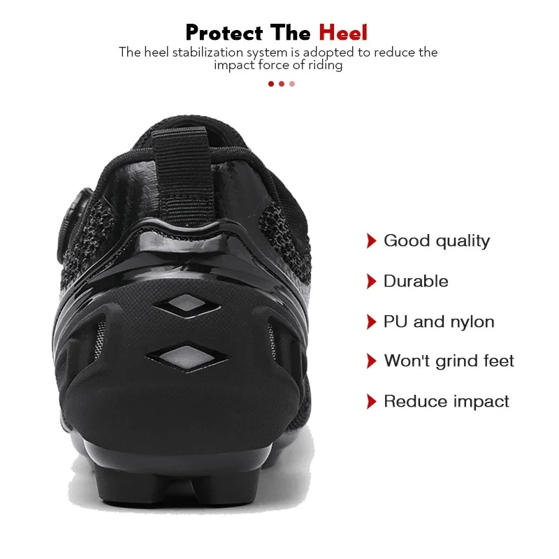 Mountain Bike Off road Shoes Men's Women's Anti slip Rotating Breathable Hard Sole Racing Road Bicycle Shoe