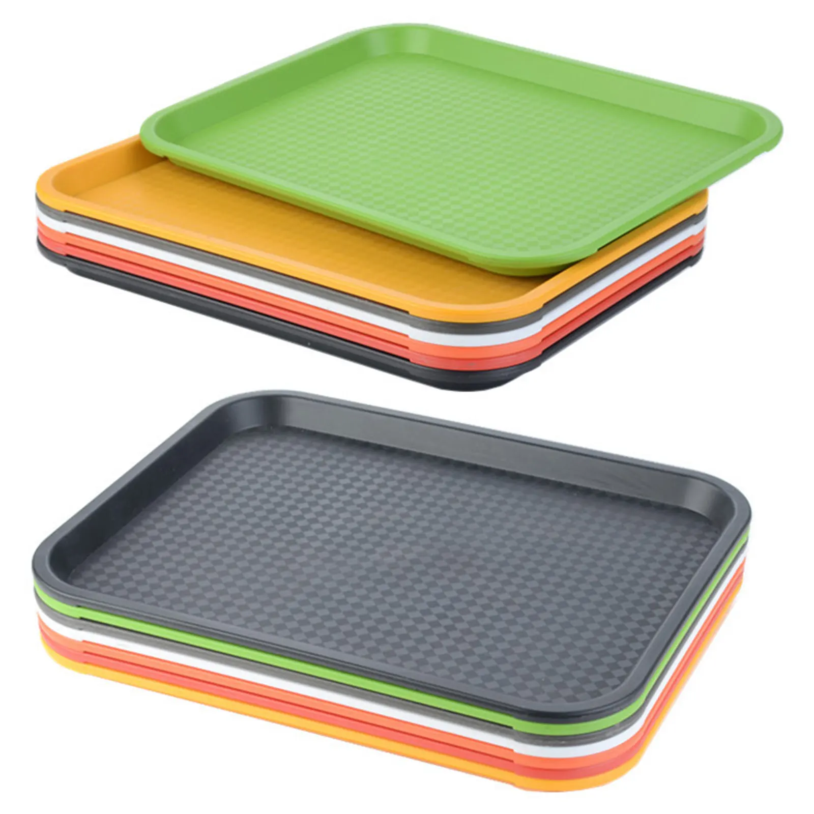 Decorative Tray Sturdy Office Multipurpose Kitchen Tea Snacks Durable Serving Tray Desk Organizer Serving Platter wooden serving tray tea tray