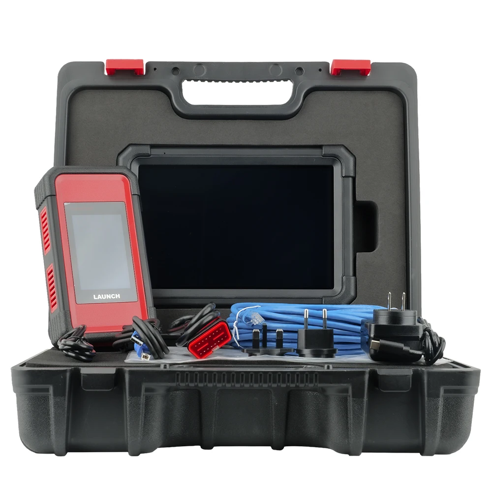 LAUNCH X431 V+ SmartLink HD Heavy Duty Truck Scanner AUTO OBD2 Scan CAN FD DOIP J2534 ADAS Diagnostic Tool