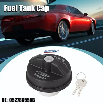 Locking Gas Fuel Tank Cap With Keys OE 05278655AB 52100419AB For Jeep Wrangler Cherokee Grand Cheroke Dodge Challenger Ram 1