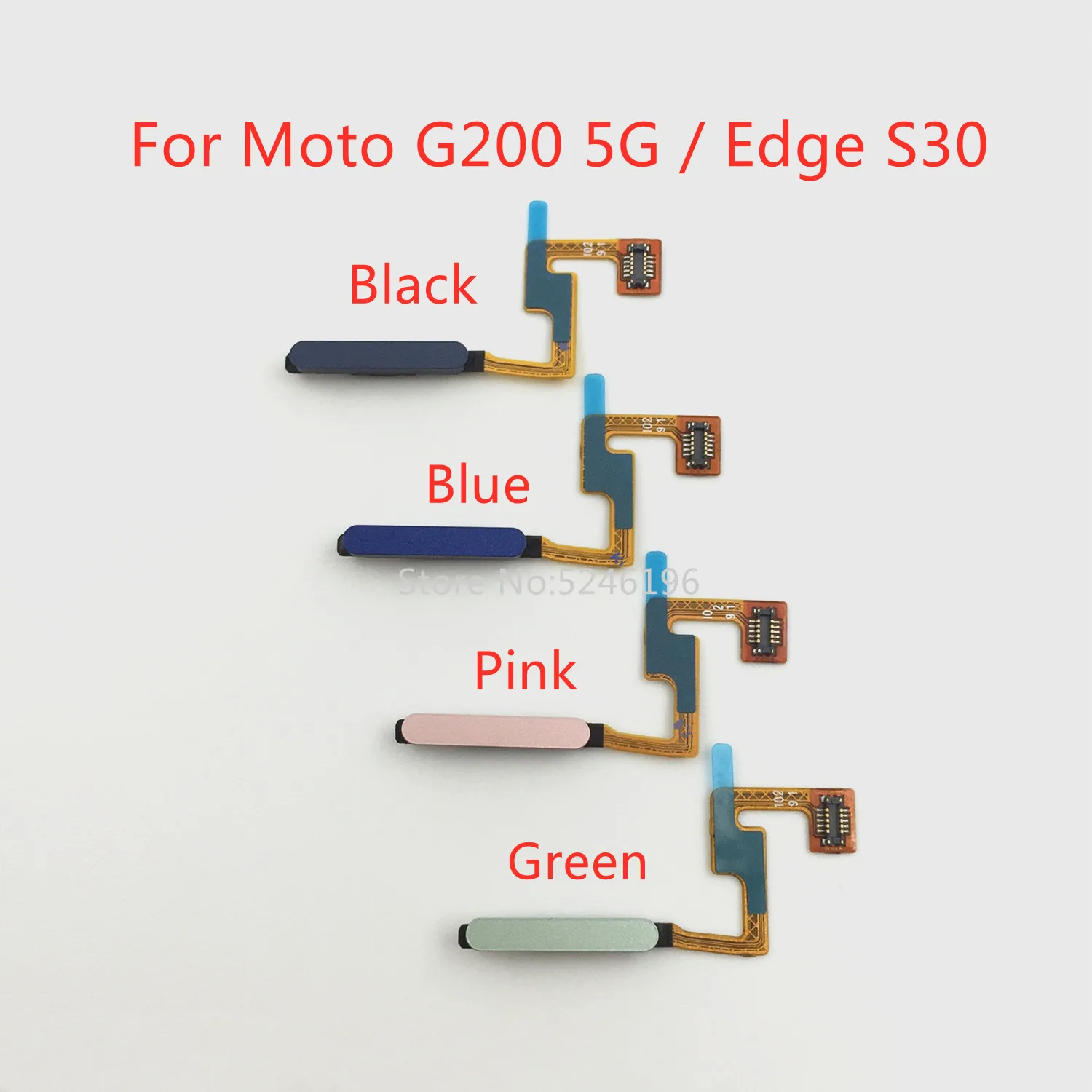 

1pcs Original Fingerprint Sensor Flex Cable For Motorola Moto G200 5G Moto Edge S30 Touch ID Replace Part