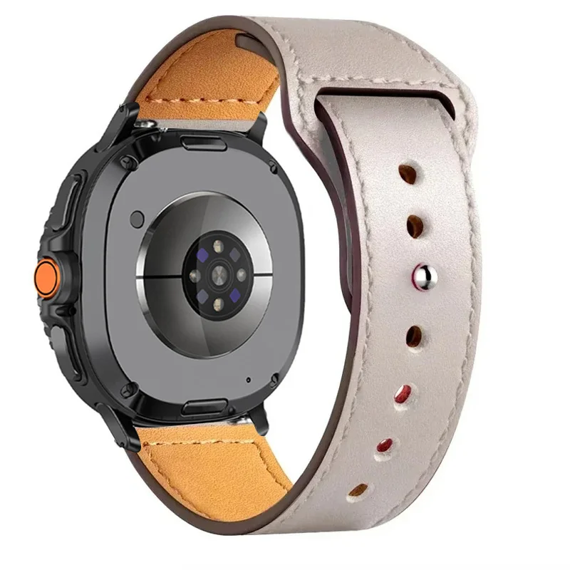 Premium Leather Band for Smart Watches - Elegant Strap Accessory