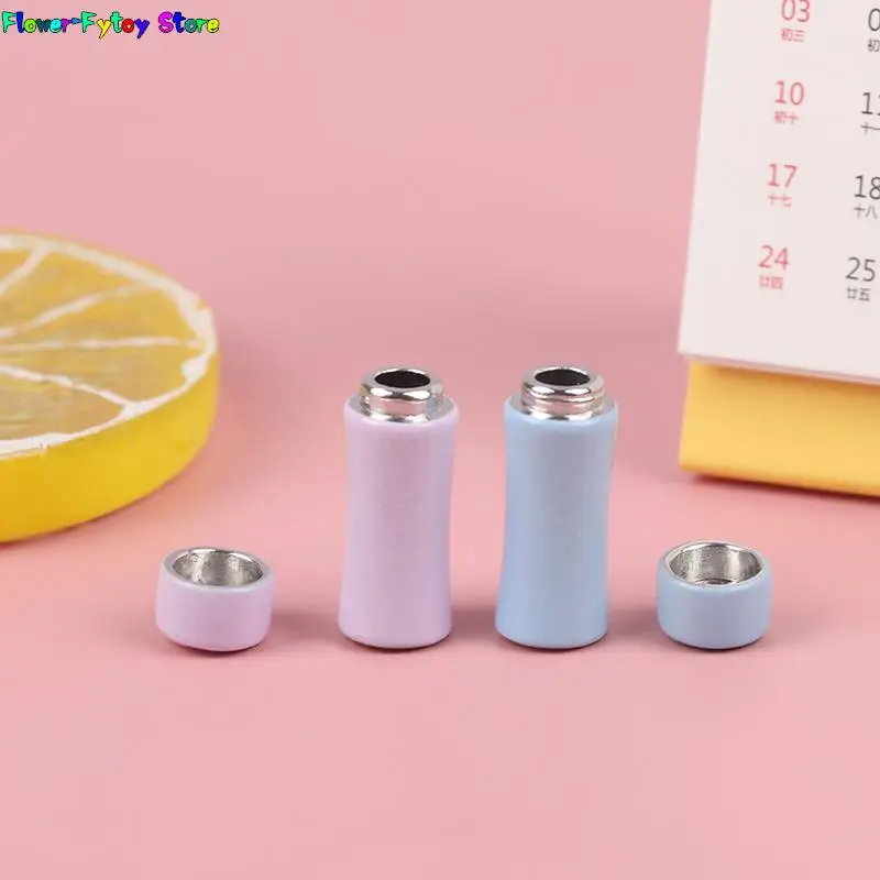 

1PC Dollhouse Miniature Thermos Cups Miniature Food Play Scene Thermo Water Cup Doll House AccessoriesDoll House Decoration