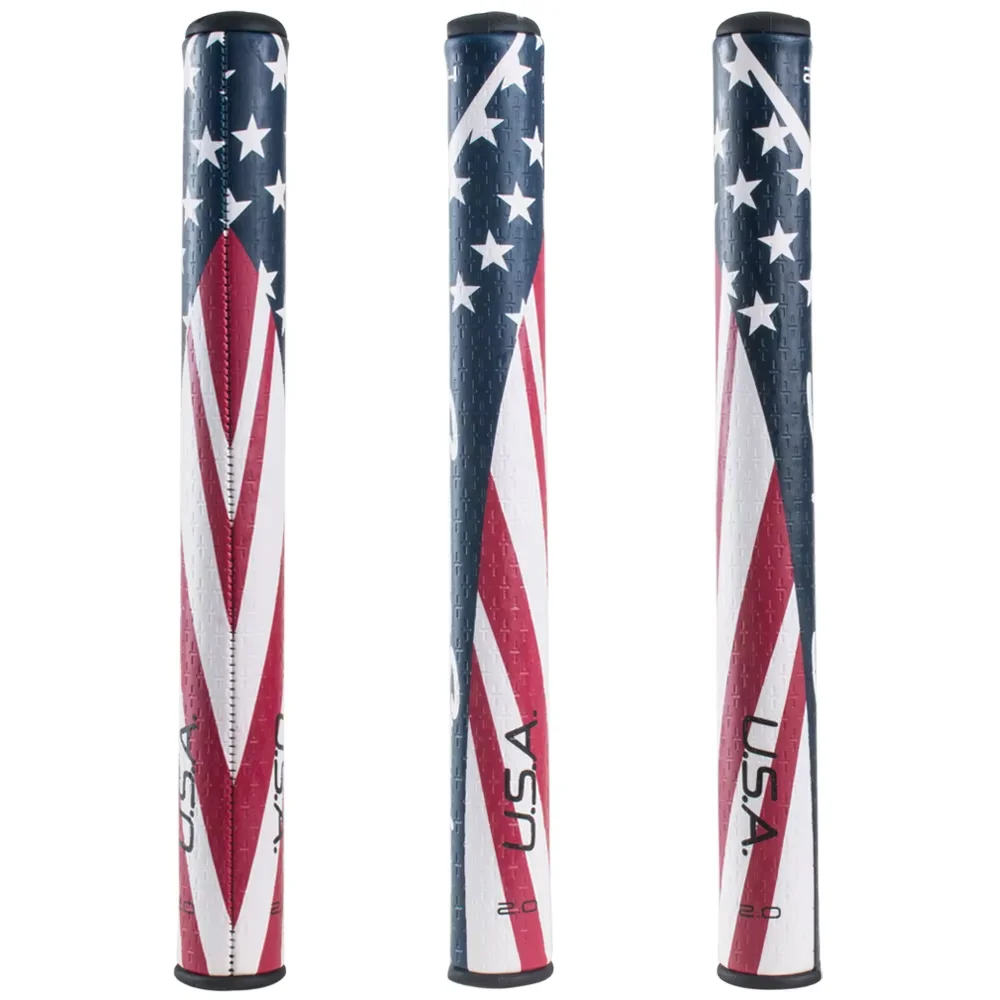 1Pc Golf Grip Club PU Golf Putter 2.0/3.0 Non-slip High Quality national flag