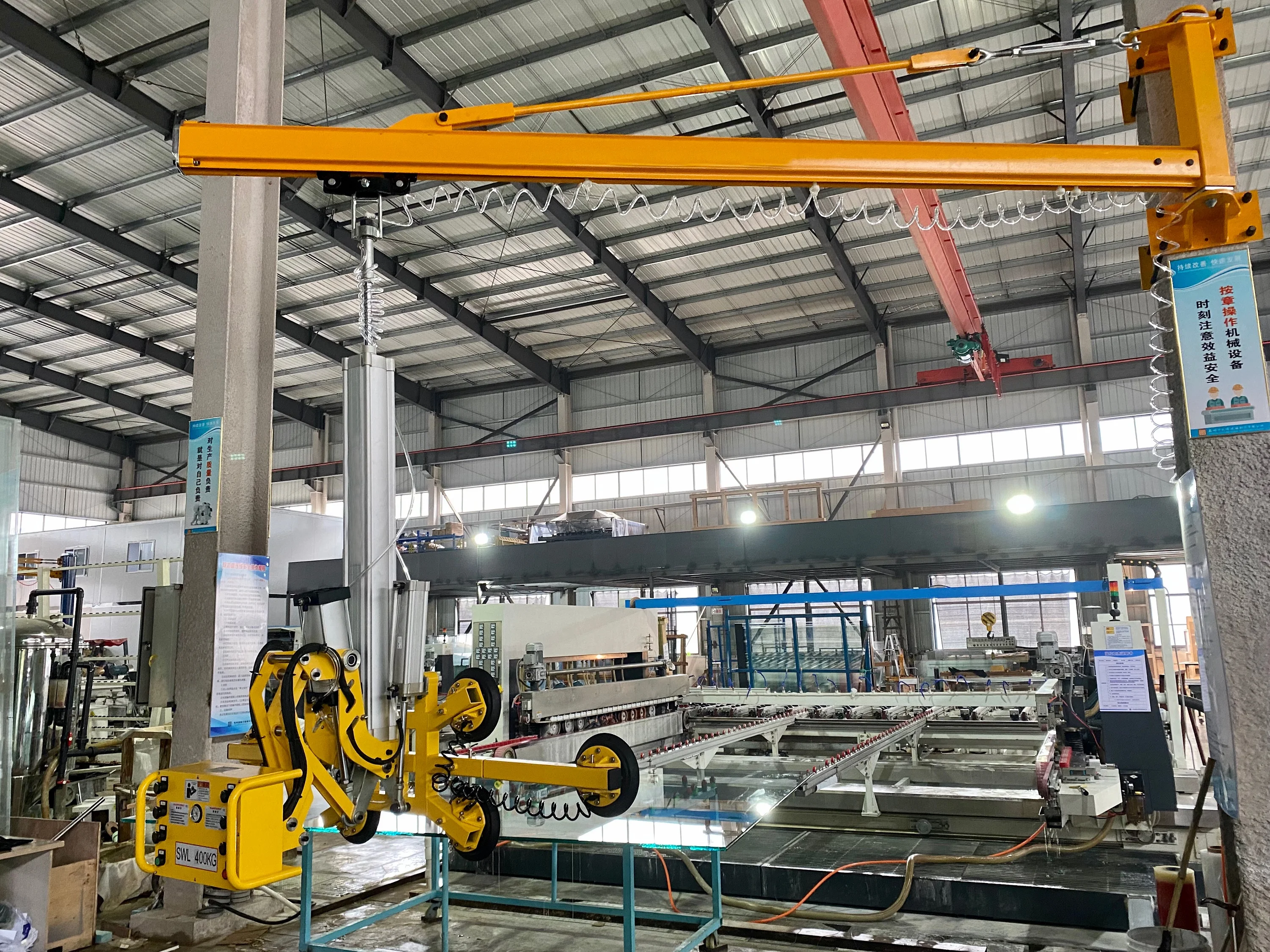Awovolift CE Jib Crane Overhead Crane Cantilever & Vacuum Lifter For Metal Sheet or Coil plated Lifting 1-3Tons