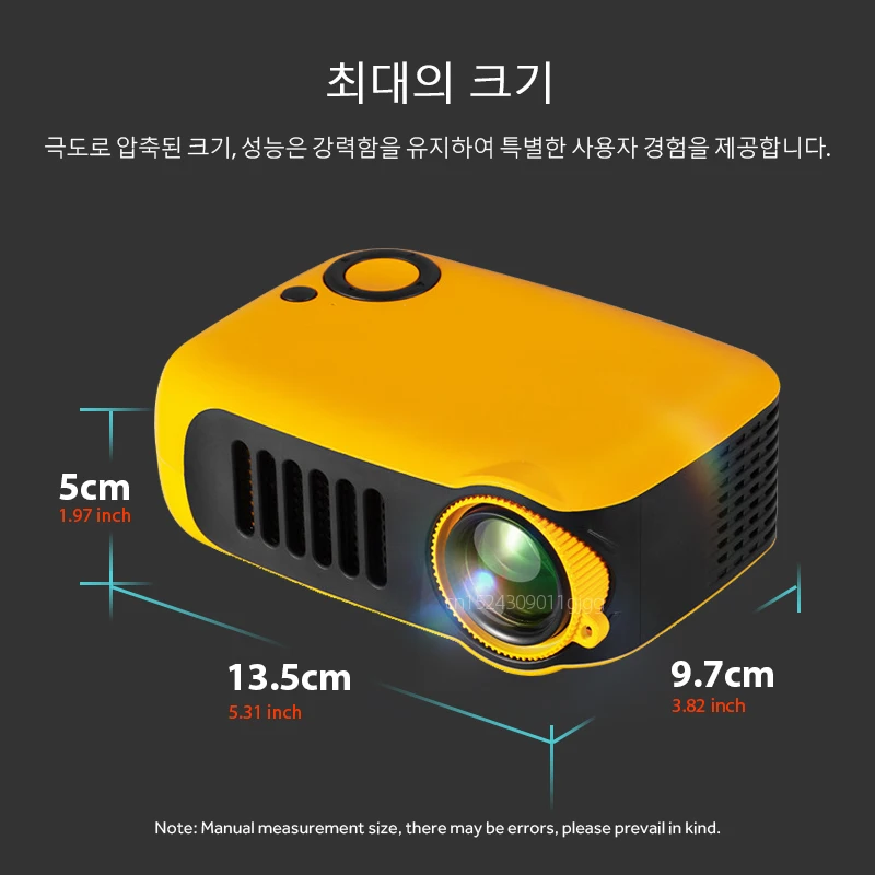 미니 프로젝터 휴대용 3D LED 비디오 프로젝터 홈 시네마 극장 게임 레이저 비머 스마트 TV 박스 1080P 4K HD 포트 A2000