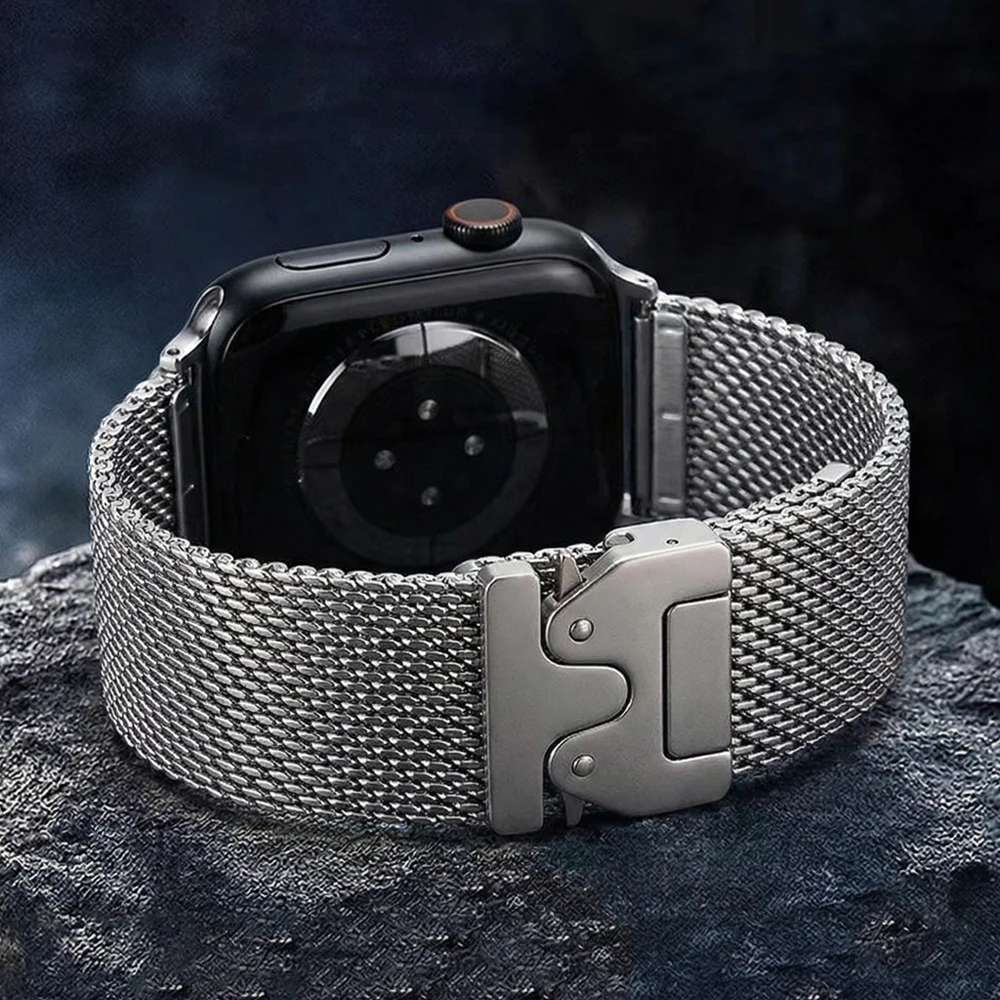 Parachute Strap with Milanese Loop
