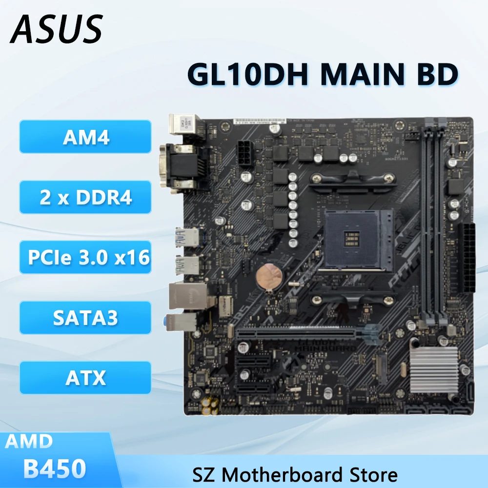 Placa Mãe ASUS B450 GL10DH (OEM)