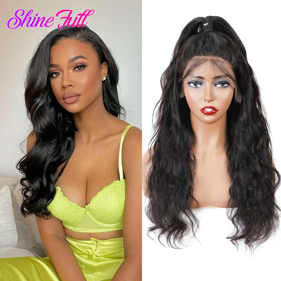 

Body Wave 13x4/13x6 Hd Lace Frontal Wig Pre Plucked Transparent Lace Front Human Hair Wigs For Black Women Brazilian Remy Hair