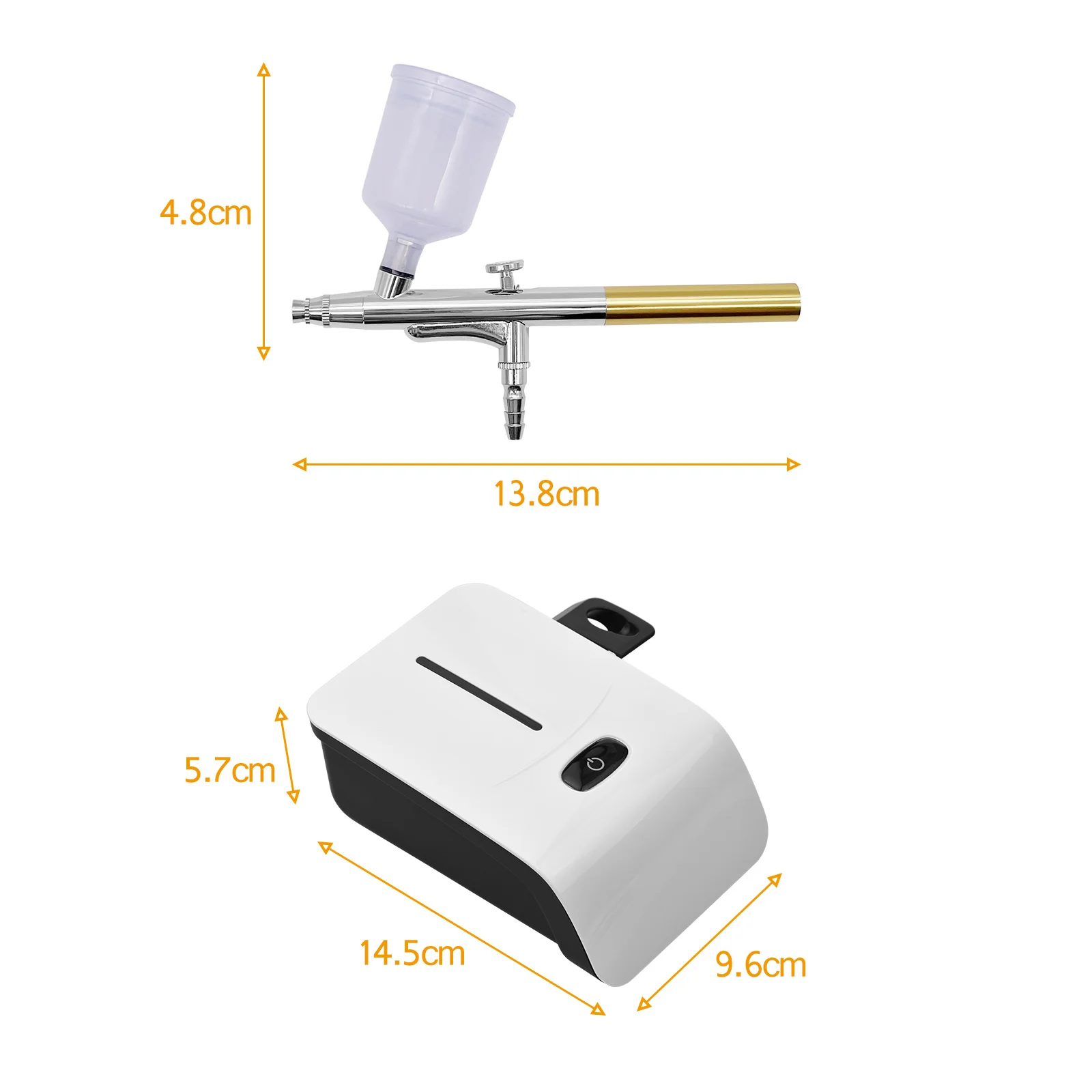 Multi-functional Airbrush Kit with Compressor Handheld Air Brush