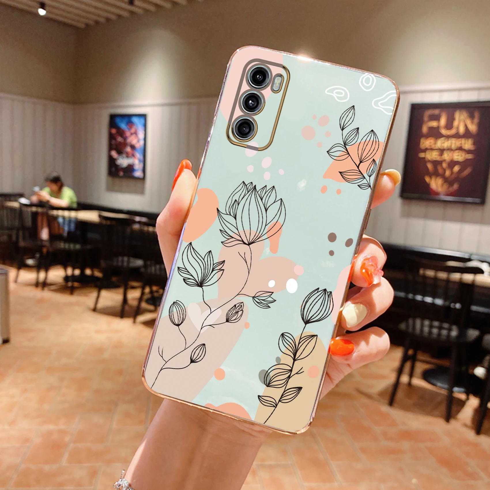 Luxury Plating Silicone Phone Case