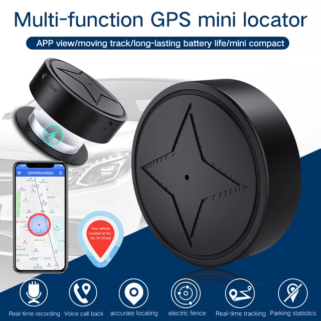 GPS Tracker GSM GPS Children Anti-lost Device Mini GPS Tracker USB Charging  Wireless Strong Magnetic Mount GPS Locator For Car