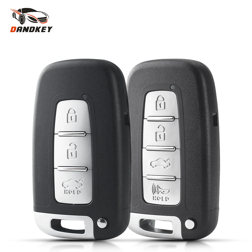 Smart Remote Key 3/4 Buttons for Kia Forte Soul Rio Borrego Sorento Optima Hyundai I30 IX35 Sonata Genesis Equus Veloste