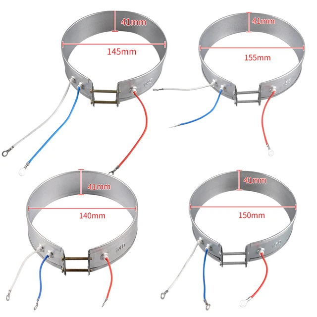 Gyors Fűtés Finom Szigetelési Teljesítmény Vékony Sáv Fűtőeleme 145/150/15Mm 220 V Nagy Teljesítményű Elektromos Vízmelegítő Alkatrészek
