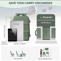 Ryanair Backpack 40x30x20 Cabin Bag Travel Backpack for Men Women Hand Luggage Leisure Laptop Backpack mochila para viaje cabina - Image 2