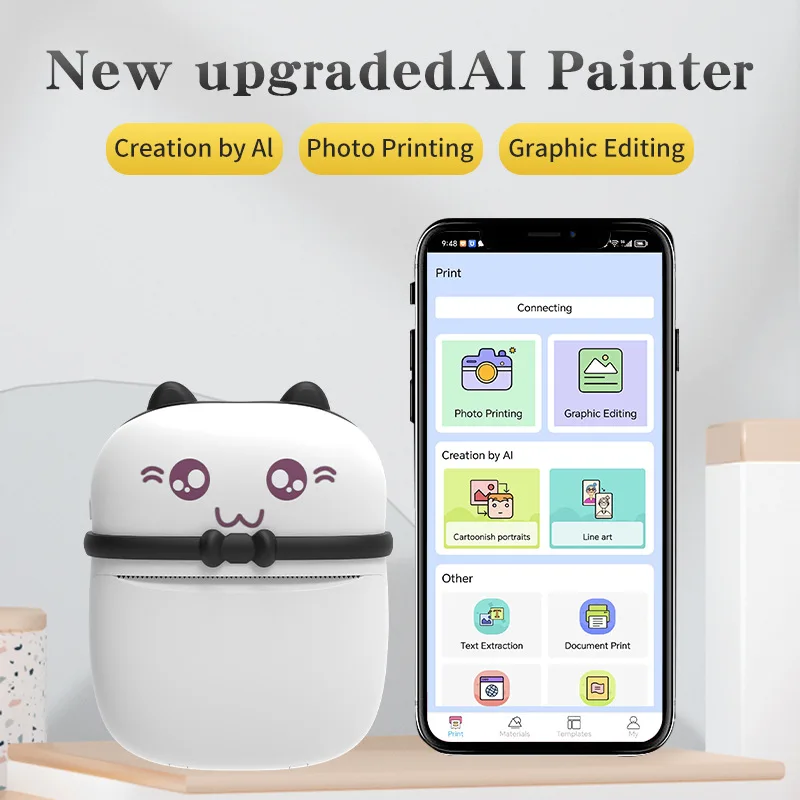 Рисунок 2 - Миниатюрный портативный термопринтер для этикеток