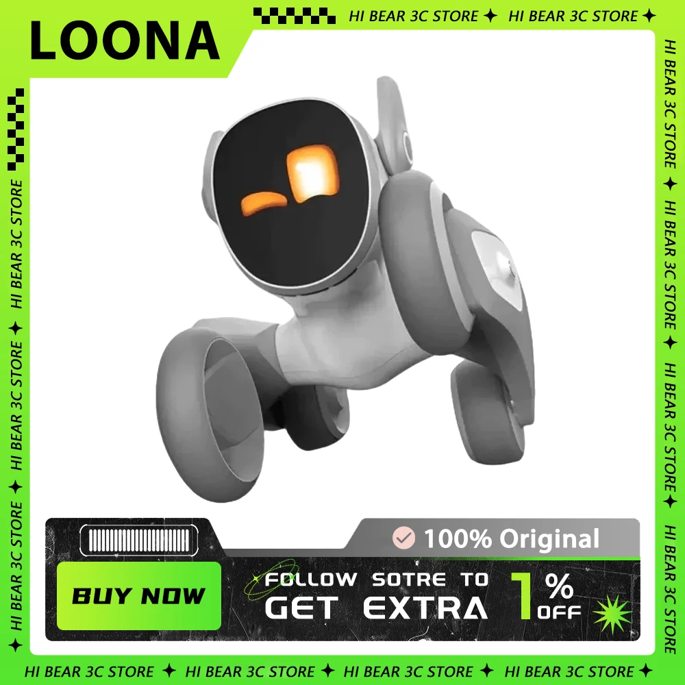 

Умная игрушка-робот LOONA, умная машина, собака, питомец, спутник, рабочий стол, робот с искусственным интеллектом, эмоциональный диалог, программируемая электронная игрушка, подарки