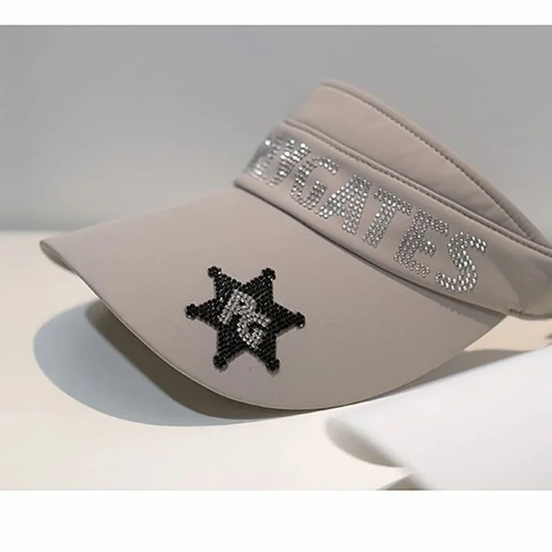 Fashionable and Minimalist Outdoor Sports Hat, Golf Hollow Top Hat, Women's Golf Tennis Baseball Hat