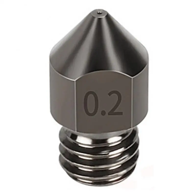 

Nozzle For 3D Printer 0.1/0.4 /0.3/0.2/0.5/0.6/0.8/1mm Copper Extruder Threaded 1.75mm 3.0mm Filament Head Brass Nozzles