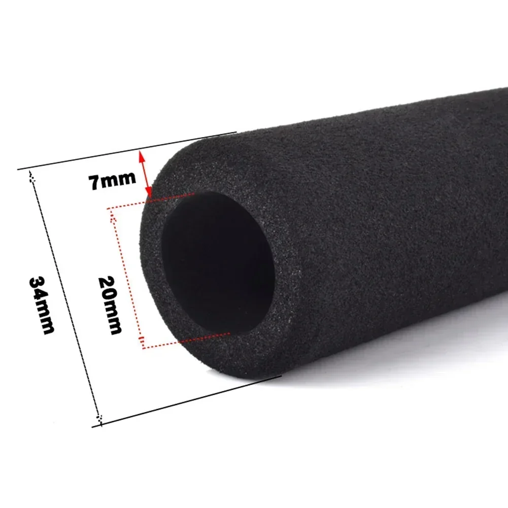 2 PCS Bicycle Handlebar Grips Cover 130/150/195/350/500mm Sponge anti-slip Handle Bar Grips Kits Bike MTB Handlebar Tube parts bicycle handlebar grips bike handlebar grips bike handle grips