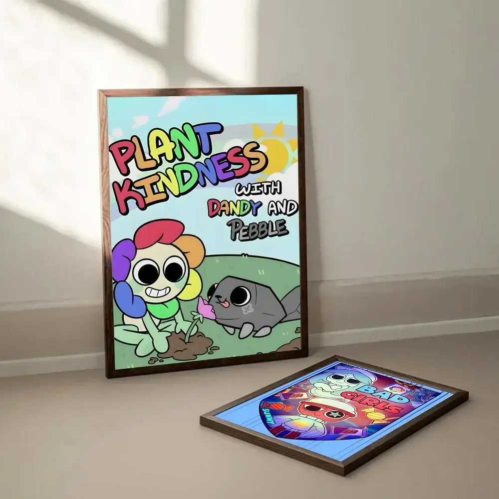 Vibrant D-Dandys World Decorative Wall Art Sticker Mural