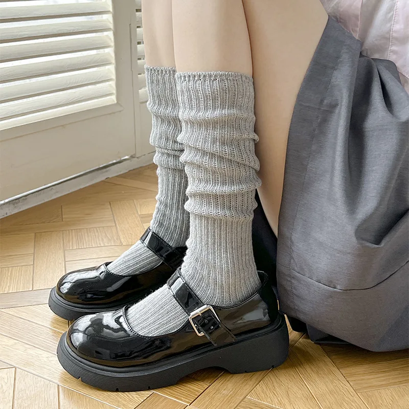 

Women Long Stockings Spring Autumn High Socks For Girls All-match Cute Sweet Fashion Knee Long Socks