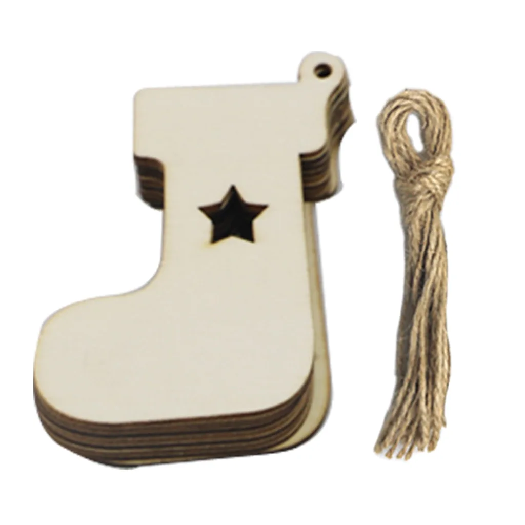 Ciondoli in legno per fai da te per bambini, 80P per dipingere Natale, in legno, decorazioni natalizie, set fai da te, decorazioni natalizie, decorazioni natalizie da dipingere, decorazioni natalizie