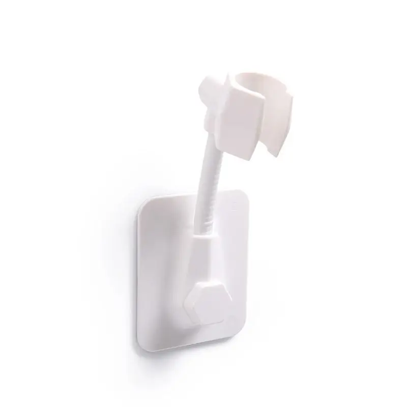 Bathroom Shower Wall Hanging Rack Free Punch Suction Cup Viscose Shower Rotating Base Nozzle Bracket Accessories Hanger