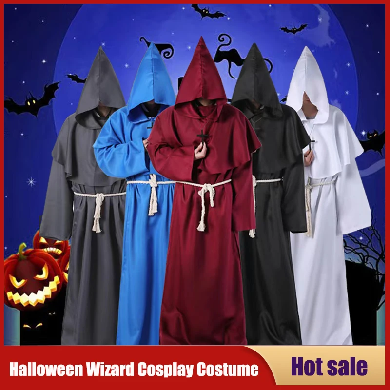 Disfraz De Mago College Adulto (7 Accesorios) – Túnica, Corbata, Gafas, Bufanda, Varita Y Sombrero Para Halloween Y Carnaval Disfraz Carnaval Colegial Magia