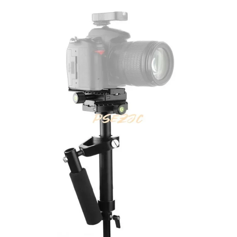 알루미늄 합금 S40 휴대용 스태빌라이저, 사진 비디오 디지털 SLR 카메라 DV 완충기 브래킷