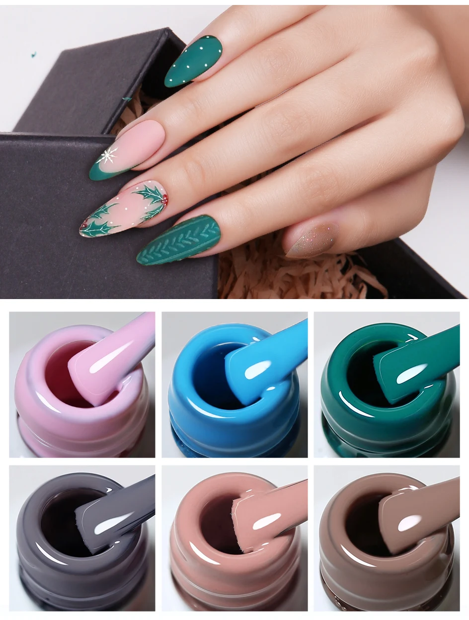 Clou Beaute HEMA TPO FREE Sugar Color Gel Nagellack Pigment UV/LED Nail Gel Varnis Semi Permanent Nail Supplies Maniküre – Detail 8