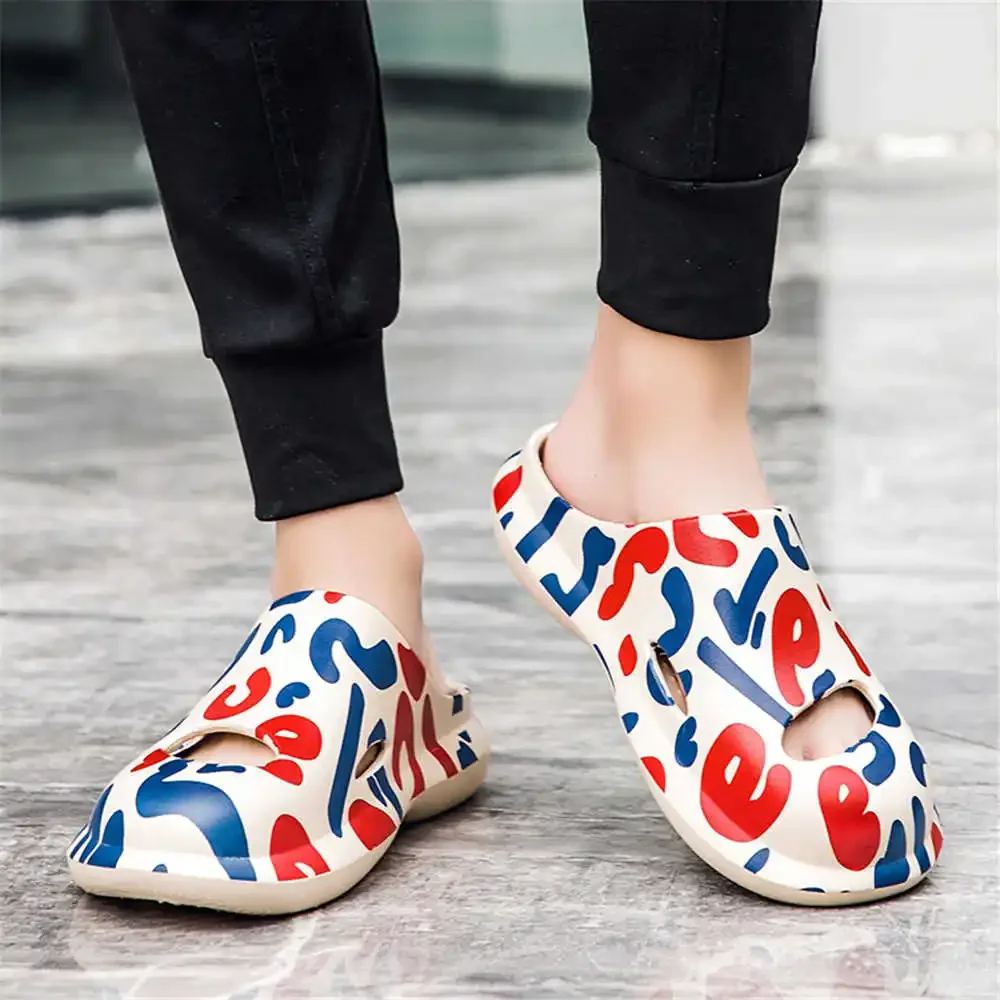 Doccia 43-44 Infradito Per Uomo Pantofole Scarpe Genuine Sandali Estivi Per Ragazzi Sneakers Sport Pas Cher Trend Runings Divertenti