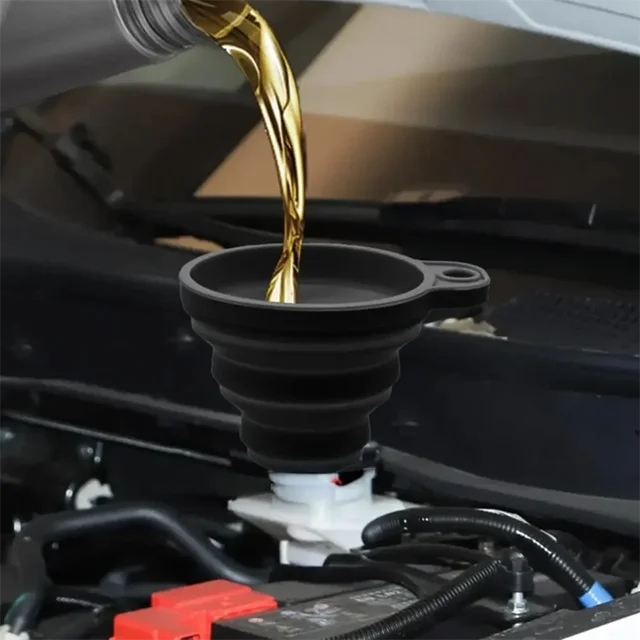 Universal Silicone Car Funnel 6