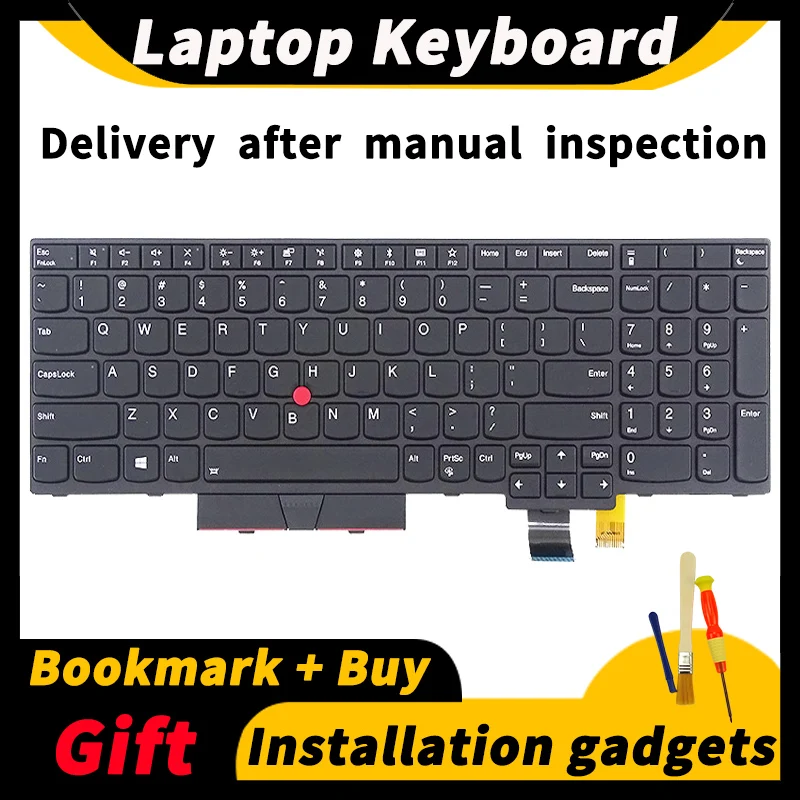 For-Lenovo-ThinkPad-T570-T580-P51S-P52S-Notebook-Keyboard-01ER582 ...