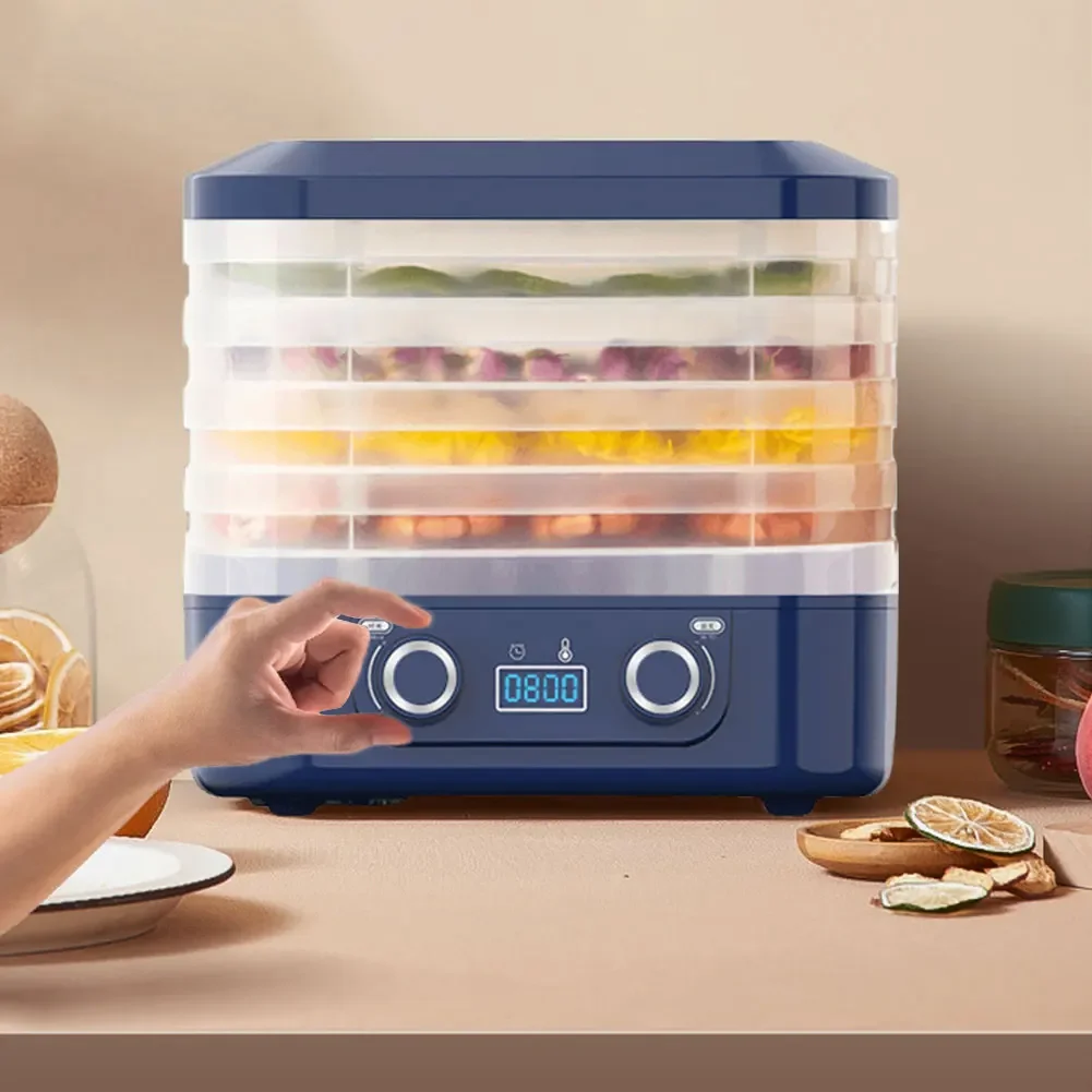 5 Layers Fruit Dryer Electric Meat Grinder Drying Machine For Vegetable Fruit 48 Hours Long Lasting Thermostatic Food Dehydrator 3