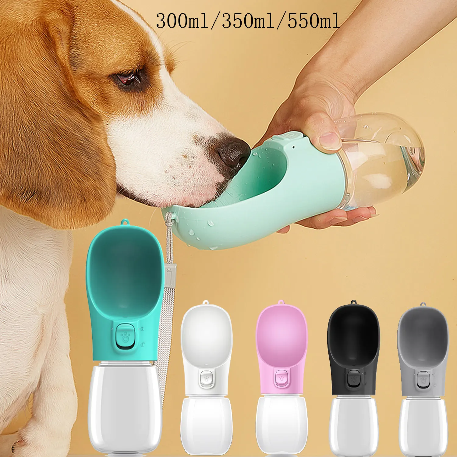 Avont Dog Water Bottle 11OZ Portable Doggy Water Dispenser with Treat Food Avont Dog Water Bottle, 11OZ Portable Doggy Water Jordan | Ubuy