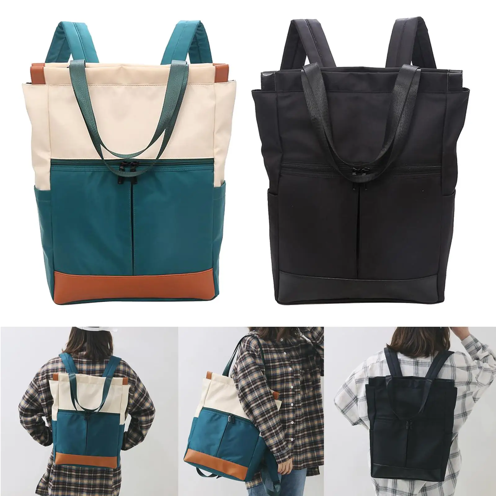 Women's Daypack Laptop Backpack Waterproof College Business Casual Work Bag