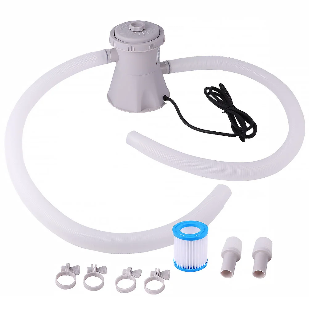 

Water Pump Electric Filter Circulation Circulating Plastic Pool Swimming Useful American Style